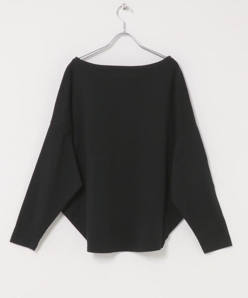 URBAN RESEARCH DOORS(アーバンリサーチドアーズ)の「Soft Cotton Loose Long-Sleeve T-shirts(Tシャツ/カットソー・レディース・オフホワイト/ブラック・FREE)」の22枚目の写真