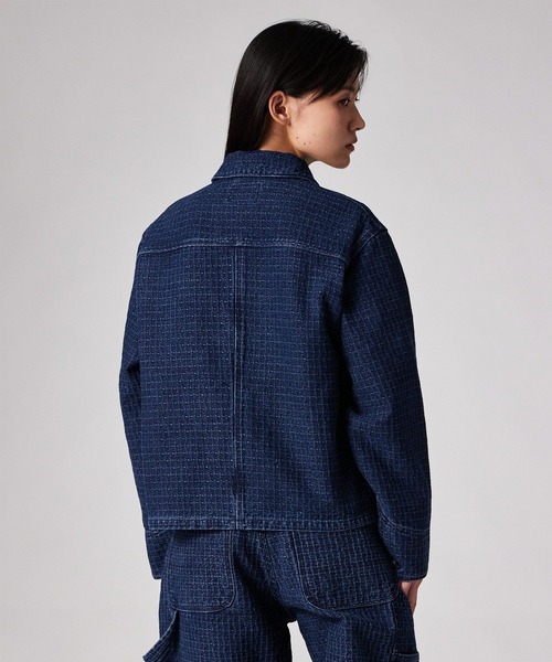 Dickies(ディッキーズ)の「ウィメンズ Dickies(R)× PS Paul Smith インディゴ カバーオール / 265911 DC001W(ブルゾン・レディース・インディゴブルー・X-SMALL)」の3枚目の写真