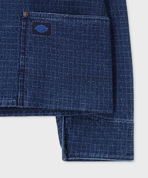 Dickies(ディッキーズ)の「ウィメンズ Dickies(R)× PS Paul Smith インディゴ カバーオール / 265911 DC001W(ブルゾン・レディース・インディゴブルー・X-SMALL)」の6枚目の写真