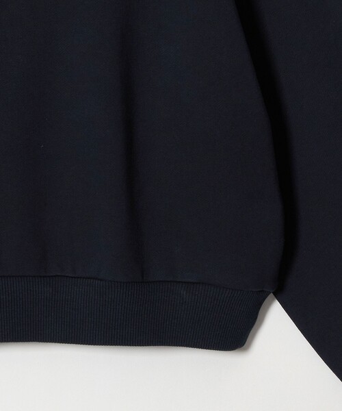 FRED PERRY(フレッドペリー)の「【別注】<FRED PERRY>クルーネック ショート スウェット(スウェット・レディース・オフホワイト/ネイビー・FREE)」の6枚目の写真