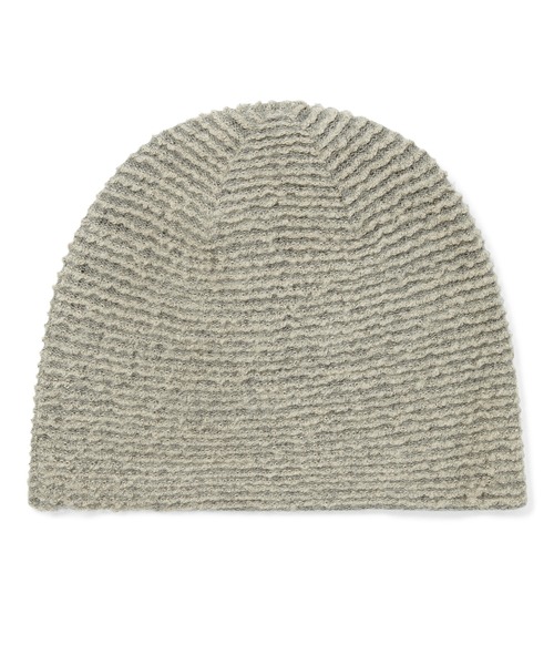 thisisneverthat(ディスイズネバーザット)の「Reversible Knit No Cuff Beanie(ニットキャップ/ビーニー・メンズ・ベージュ/チャコール・FREE)」の6枚目の写真