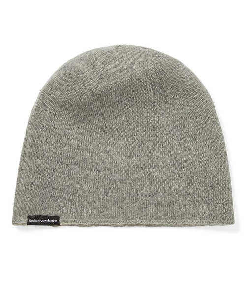 thisisneverthat(ディスイズネバーザット)の「Reversible Knit No Cuff Beanie(ニットキャップ/ビーニー・メンズ・ベージュ/チャコール・FREE)」の7枚目の写真