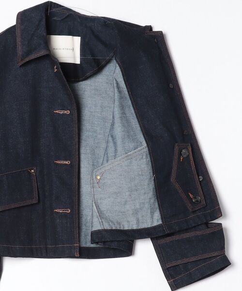 Mackintosh（マッキントッシュ）の「NEW HUMBIE DNM JACKET SHORT MB（デニムジャケット・レディース・ワンウォッシュ・6）」の4枚目の写真