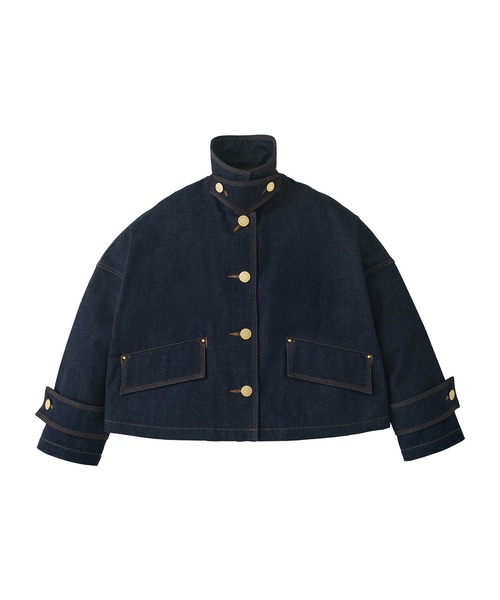 Mackintosh（マッキントッシュ）の「NEW HUMBIE DNM JACKET SHORT MB（デニムジャケット・レディース・ワンウォッシュ・6）」の2枚目の写真