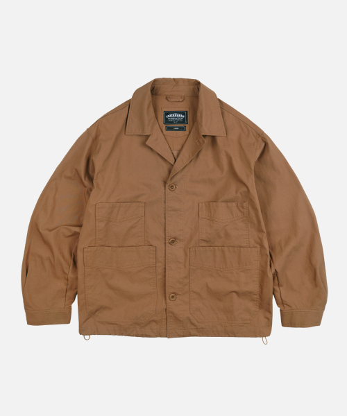 FRIZMWORKS(フリズムワークス)の「DOUBLE POCKET COVERALL JACKET _ BROWN(その他アウター・メンズ・その他・SMALL/MEDIUM/LARGE/X-LARGE)」の1枚目の写真