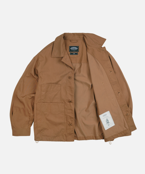 FRIZMWORKS(フリズムワークス)の「DOUBLE POCKET COVERALL JACKET _ BROWN(その他アウター・メンズ・その他・SMALL/MEDIUM/LARGE/X-LARGE)」の2枚目の写真
