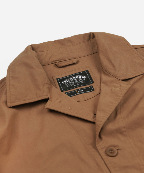 FRIZMWORKS(フリズムワークス)の「DOUBLE POCKET COVERALL JACKET _ BROWN(その他アウター・メンズ・その他・SMALL/MEDIUM/LARGE/X-LARGE)」の4枚目の写真