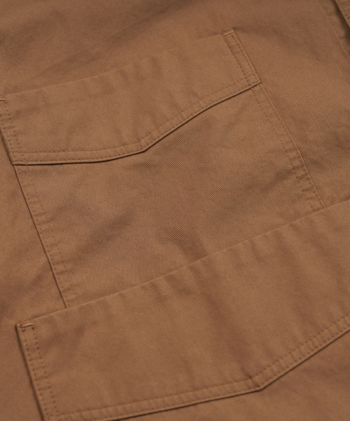 FRIZMWORKS(フリズムワークス)の「DOUBLE POCKET COVERALL JACKET _ BROWN(その他アウター・メンズ・その他・SMALL/MEDIUM/LARGE/X-LARGE)」の6枚目の写真