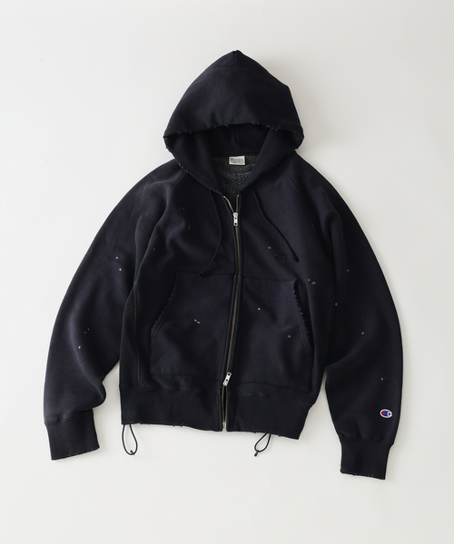 Champion(チャンピオン)の「CHAMPION / チャンピオン 別注 R/W オーバーダイ ジップパーカー(パーカー・メンズ・Red/カーキ/ブラック・MEDIUM/LARGE)」の11枚目の写真
