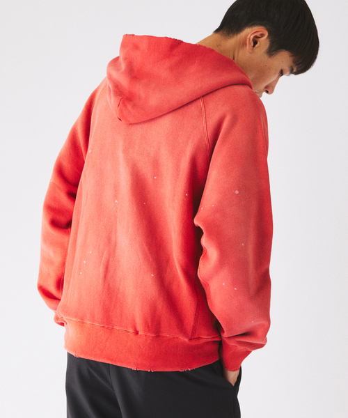 Champion(チャンピオン)の「CHAMPION / チャンピオン 別注 R/W オーバーダイ ジップパーカー(パーカー・メンズ・Red/カーキ/ブラック・MEDIUM/LARGE)」の21枚目の写真