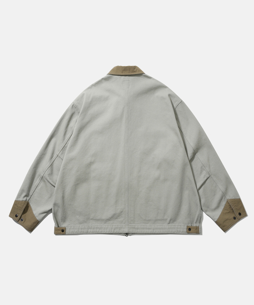MOIF（モイフ）の「[AW26] オーバークラフトジャケット / オートミルク（デニムジャケット・メンズ・その他・1(S)/2(M)/3(L)）」の2枚目の写真