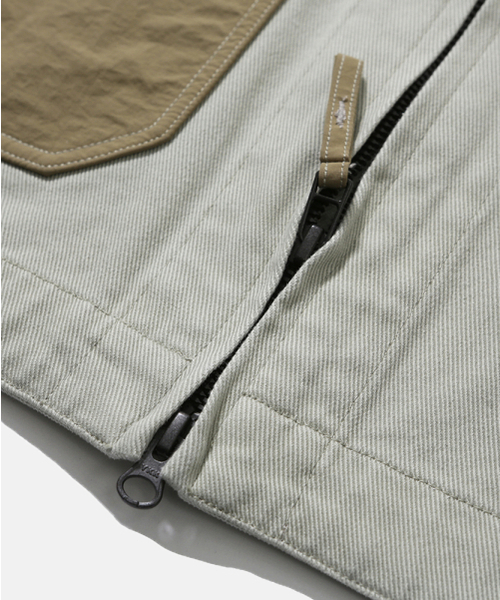 MOIF（モイフ）の「[AW26] オーバークラフトジャケット / オートミルク（デニムジャケット・メンズ・その他・1(S)/2(M)/3(L)）」の11枚目の写真
