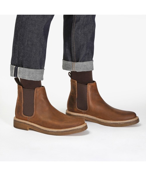 Clarks（クラークス）の「Clarkdale Easy／クラークデールイージー(ビーズワックスレザー)（ブーツ・メンズ・ブラウン・UK7/UK6.5/UK10.5/UK10/UK9.5/UK8.5/UK9/UK11/UK8/UK6/UK7.5）」の5枚目の写真