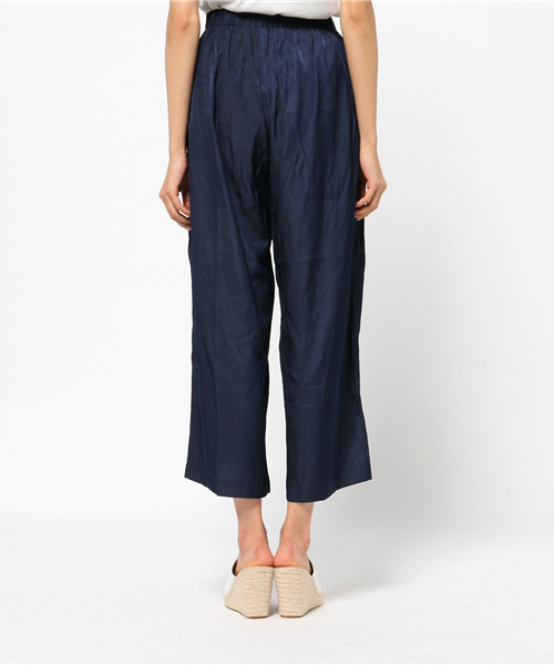 mystic（ミスティック）の「【mystic】テロッとワイドパンツ（その他パンツ・レディース・ベージュ/ライトグレー/ネイビー・ﾌﾘ-）」の6枚目の写真