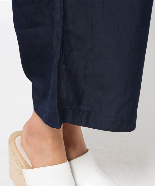 mystic（ミスティック）の「【mystic】テロッとワイドパンツ（その他パンツ・レディース・ベージュ/ライトグレー/ネイビー・ﾌﾘ-）」の10枚目の写真