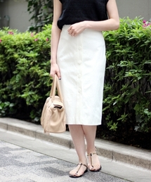 Spick & Span | フロントボタン タイトスカート◆(スカート)