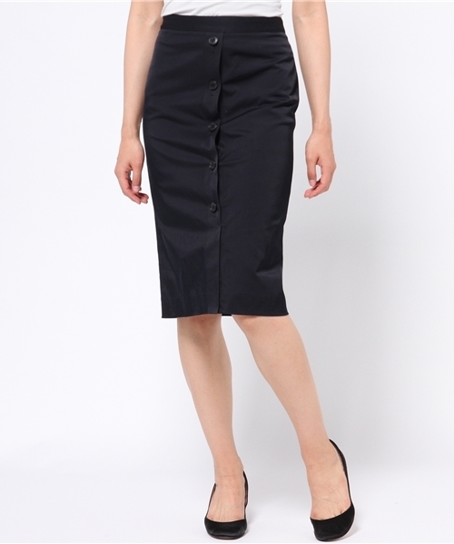 Spick & Span(スピックアンドスパン)の「フロントボタン タイトスカート◆(スカート・レディース・ネイビー/ホワイト・38/36/40)」の13枚目の写真