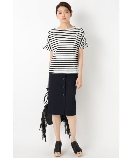 Spick & Span(スピックアンドスパン)の「フロントボタン タイトスカート◆(スカート・レディース・ネイビー/ホワイト・38/36/40)」の11枚目の写真