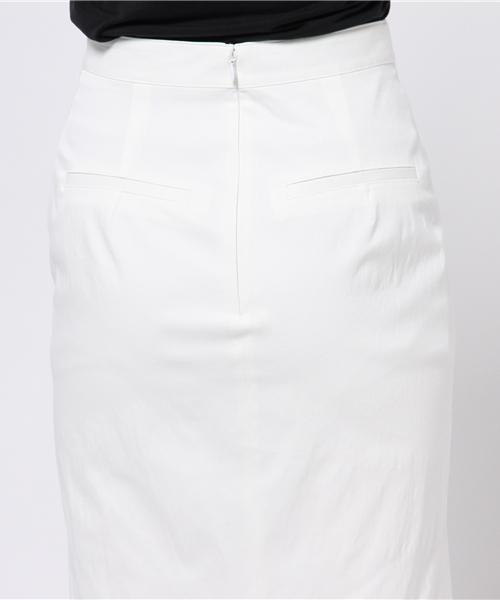 Spick & Span(スピックアンドスパン)の「フロントボタン タイトスカート◆(スカート・レディース・ネイビー/ホワイト・38/36/40)」の5枚目の写真