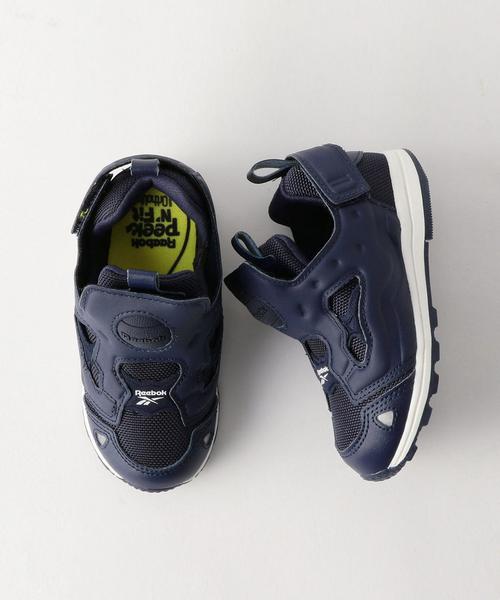 Reebok（リーボック）の「【Reebok(リーボック)】バーサポンプフューリ12cm-13cm（スニーカー・キッズ・ブラック/ターコイズブルー/コバルトブルー/ロイヤルブルー/ネイビー/グレー・13cm/12cm）」の4枚目の写真