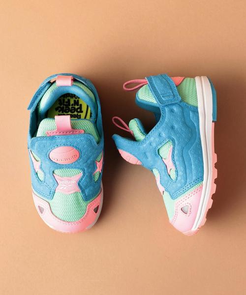 Reebok（リーボック）の「【Reebok(リーボック)】バーサポンプフューリ12cm-13cm（スニーカー・キッズ・ブラック/ターコイズブルー/コバルトブルー/ロイヤルブルー/ネイビー/グレー・13cm/12cm）」の5枚目の写真