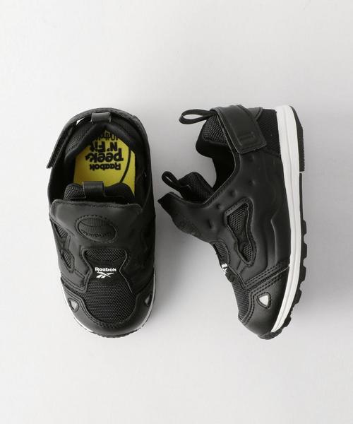 Reebok（リーボック）の「【Reebok(リーボック)】バーサポンプフューリ12cm-13cm（スニーカー・キッズ・ブラック/ターコイズブルー/コバルトブルー/ロイヤルブルー/ネイビー/グレー・13cm/12cm）」の2枚目の写真