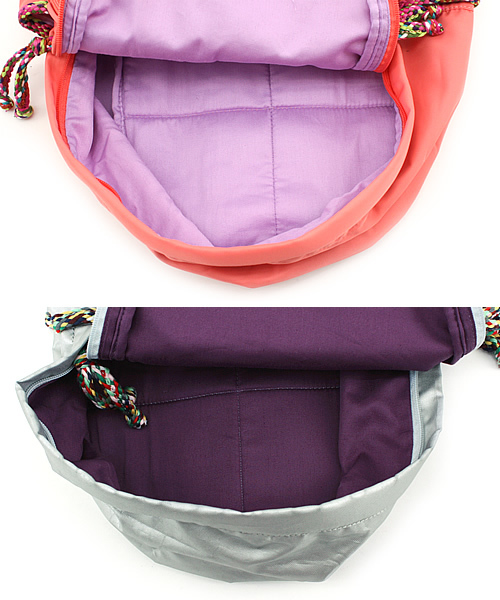 Another Edition（アナザーエディション）の「AE MIXテープリュック（バックパック/リュック・レディース・シルバー/ブラック/ピンク・フリー）」の5枚目の写真