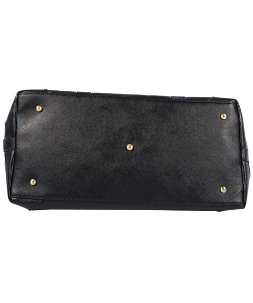 ８(eight)（エイト）の「鍵付き PUレザー ボストンバッグ（ボストンバッグ・メンズ・ベージュ/インディゴブルー/ホワイト/ブラック/ダークブラウン・FREE）」の7枚目の写真