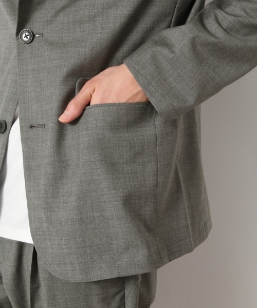 RAGEBLUE（レイジブルー）の「【HY-TEK】ウールモヘアテーラード/746602（テーラードジャケット・メンズ・ネイビー/グレー・LARGE/MEDIUM/SMALL）」の18枚目の写真