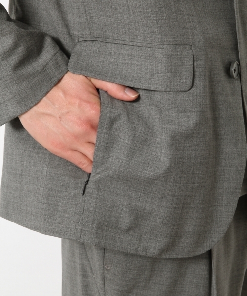 RAGEBLUE（レイジブルー）の「【HY-TEK】ウールモヘアテーラード/746602（テーラードジャケット・メンズ・ネイビー/グレー・LARGE/MEDIUM/SMALL）」の7枚目の写真