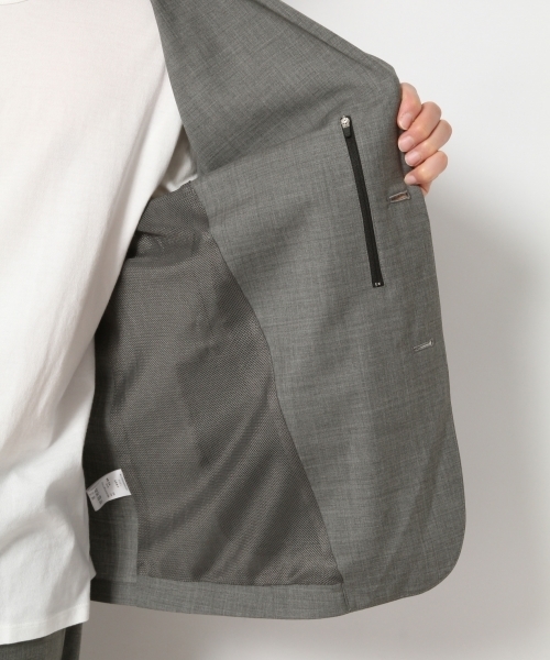 RAGEBLUE（レイジブルー）の「【HY-TEK】ウールモヘアテーラード/746602（テーラードジャケット・メンズ・ネイビー/グレー・LARGE/MEDIUM/SMALL）」の9枚目の写真