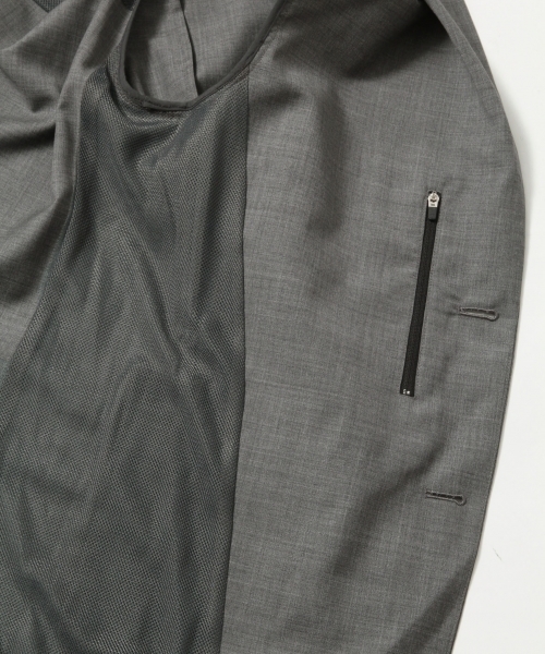 RAGEBLUE（レイジブルー）の「【HY-TEK】ウールモヘアテーラード/746602（テーラードジャケット・メンズ・ネイビー/グレー・LARGE/MEDIUM/SMALL）」の11枚目の写真