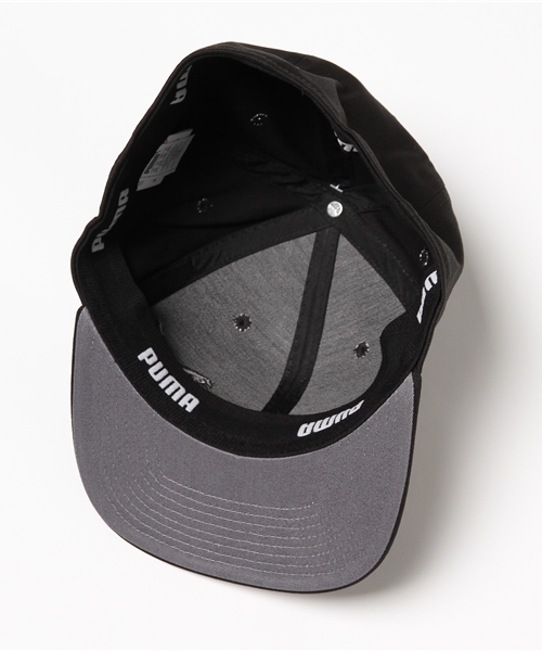 PUMA（プーマ）の「MVP プーマ ストレッチフィット キャップ（キャップ・メンズ・ネイビー/ブラック/グレー・SMALL/LARGE）」の8枚目の写真