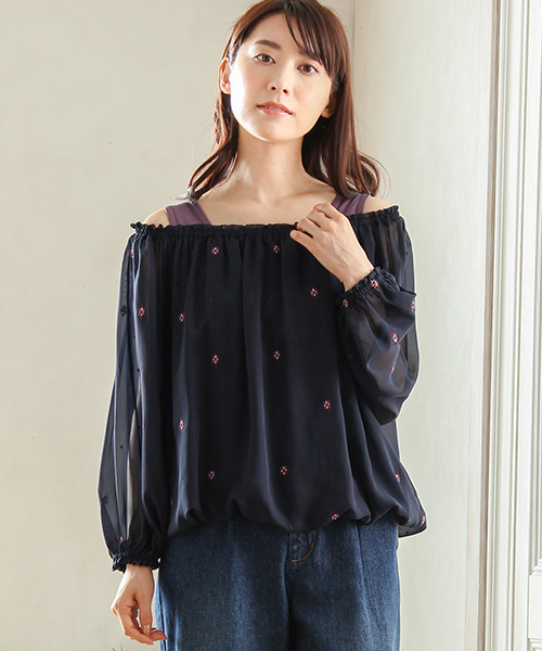 Honeys（ハニーズ）の「無地タンクトップ（タンクトップ・レディース・ネイビー/ブラック/オフホワイト/杢グレー/ブルー/カーキ/ライム/パープル・S/M/LL/L）」の9枚目の写真