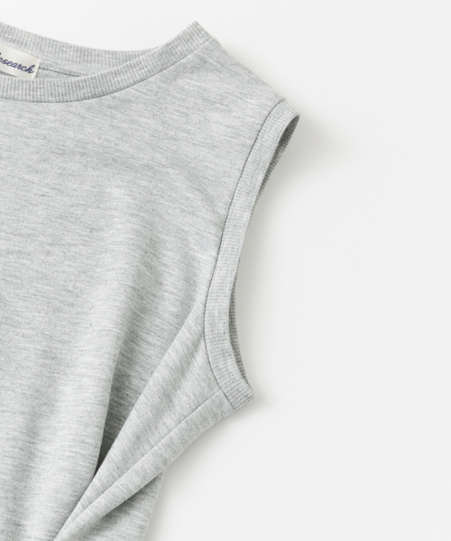 URBAN RESEARCH（アーバンリサーチ）の「UR ウエスト巻カットソーロングワンピース（ワンピース・レディース・ライム/杢グレー/ネイビー・FREE）」の11枚目の写真