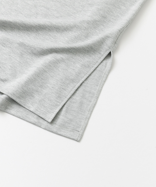 URBAN RESEARCH（アーバンリサーチ）の「UR ウエスト巻カットソーロングワンピース（ワンピース・レディース・ライム/杢グレー/ネイビー・FREE）」の14枚目の写真