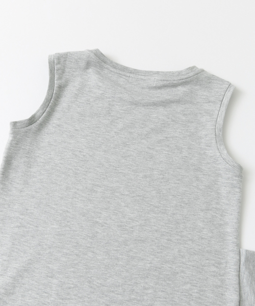 URBAN RESEARCH（アーバンリサーチ）の「UR ウエスト巻カットソーロングワンピース（ワンピース・レディース・ライム/杢グレー/ネイビー・FREE）」の16枚目の写真