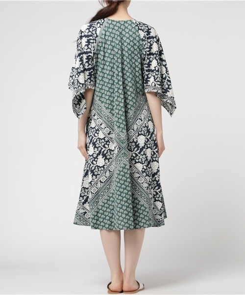 ZUCCa（ズッカ）の「バンダナプリント【雑誌掲載】（ワンピース）」 - WEAR