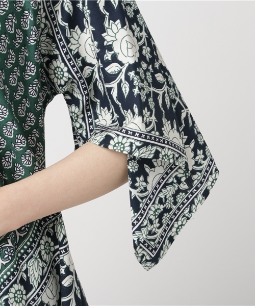 ZUCCa（ズッカ）の「バンダナプリント【雑誌掲載】（ワンピース）」 - WEAR