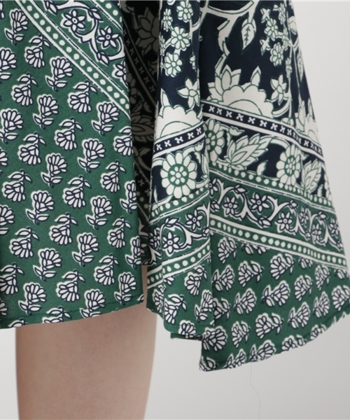 ZUCCa（ズッカ）の「バンダナプリント【雑誌掲載】（ワンピース）」 - WEAR