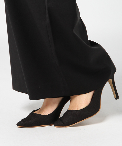 SOLIDO（ソリード）の「SOLIDO（ソリード）ワイドパンツ（その他パンツ・レディース・ブラック/チャコールグレー・1/2）」の9枚目の写真