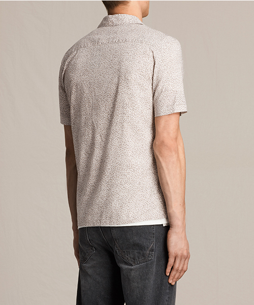 ALLSAINTS（オールセインツ）の「【本日セール終了】WASCO SS SHIRT（シャツ/ブラウス・メンズ・ピンクベージュ/グレー・MEDIUM/LARGE/SMALL）」の11枚目の写真