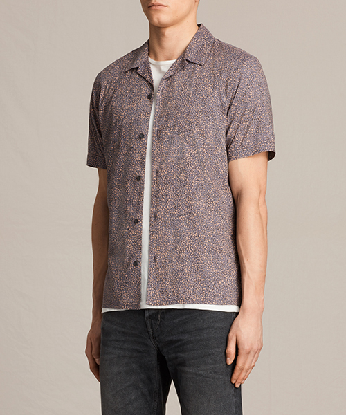 ALLSAINTS（オールセインツ）の「【本日セール終了】WASCO SS SHIRT（シャツ/ブラウス・メンズ・ピンクベージュ/グレー・MEDIUM/LARGE/SMALL）」の13枚目の写真