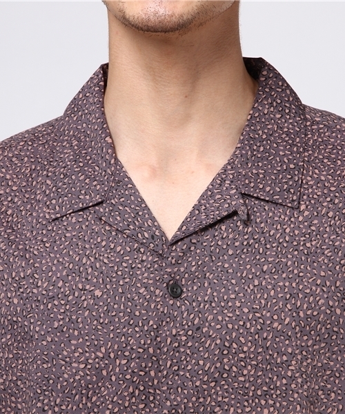 ALLSAINTS（オールセインツ）の「【本日セール終了】WASCO SS SHIRT（シャツ/ブラウス・メンズ・ピンクベージュ/グレー・MEDIUM/LARGE/SMALL）」の5枚目の写真