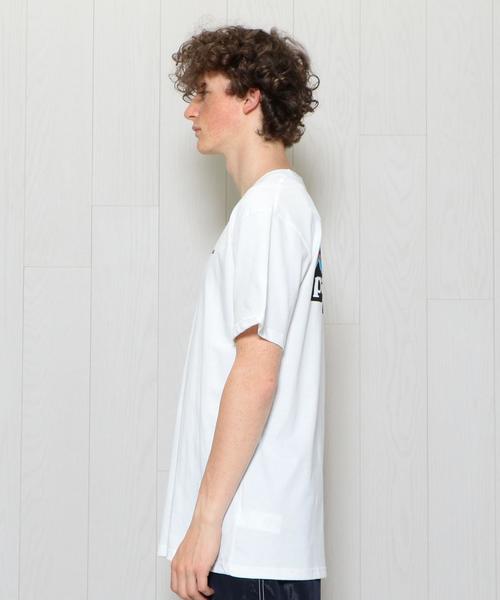 patagonia（パタゴニア）の「＜patagonia＞LOGO T-SHIRT/Tｼｬﾂ.（Tシャツ/カットソー・メンズ・ホワイト/ネイビー・MEDIUM/SMALL/X-SMALL）」の9枚目の写真
