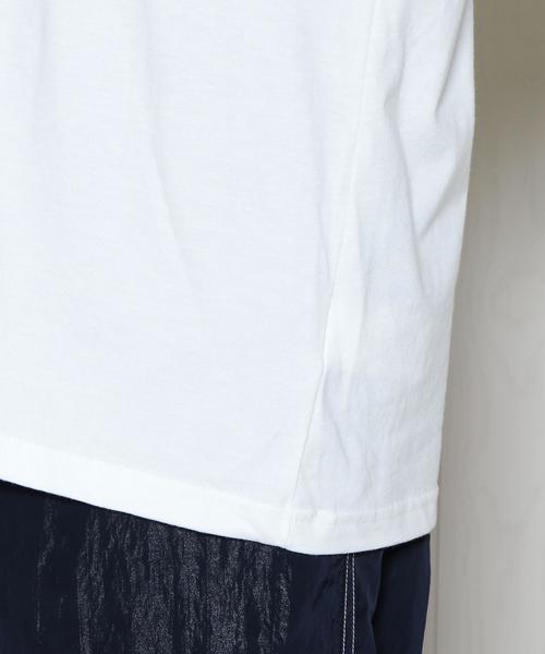 patagonia（パタゴニア）の「＜patagonia＞LOGO T-SHIRT/Tｼｬﾂ.（Tシャツ/カットソー・メンズ・ホワイト/ネイビー・MEDIUM/SMALL/X-SMALL）」の3枚目の写真