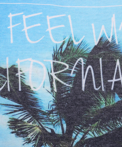 ８(eight)（エイト）の「BEACH プリント 半袖Tシャツ （Tシャツ/カットソー・メンズ・B/A/C/D・MEDIUM/LARGE）」の11枚目の写真