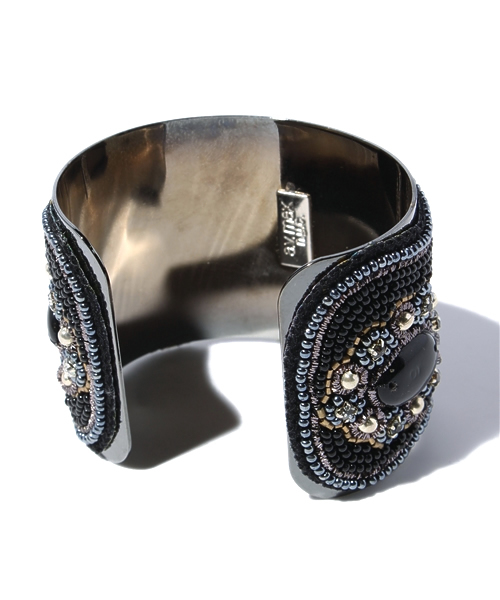 AMERICAN RAG CIE(アメリカンラグシー)の「A.V.MAX エー ヴィー マックス/201-AVM-7305B(ブレスレット・レディース・ブラウン/ブラック・FREE)」の3枚目の写真