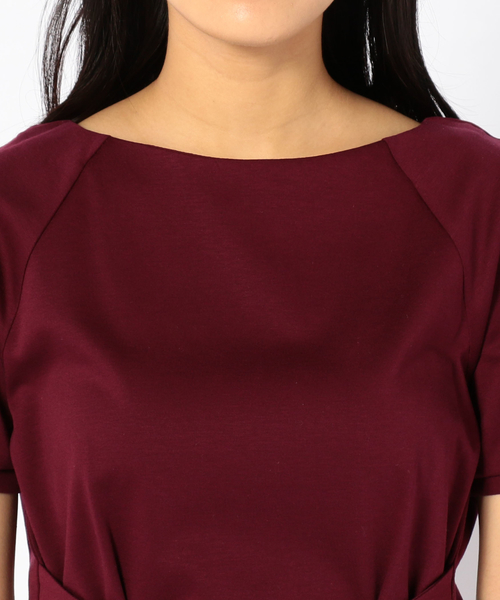 Khaju（カージュ）の「Khaju:コルセットTEE（Tシャツ/カットソー・レディース・カーキ/ワイン・ONE SIZE）」の9枚目の写真