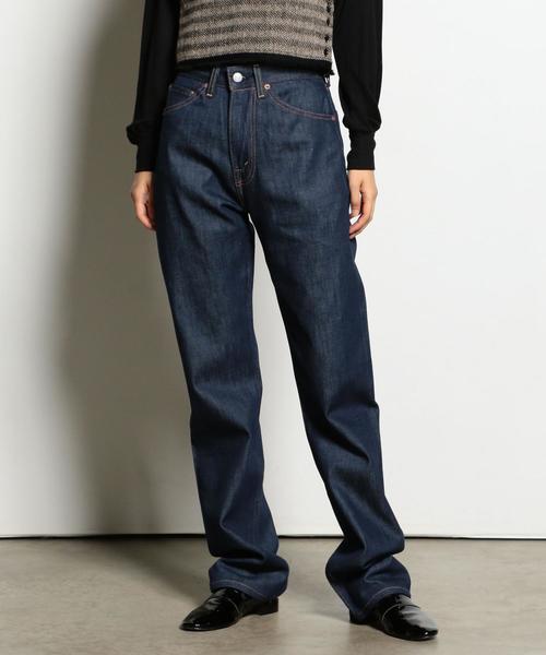 Levi's（リーバイス）の「Levi's（リーバイス） VINTAGECLOTHING 1950's 701 デニムパンツ（デニムパンツ・レディース・ネイビー・26/27/25）」の2枚目の写真